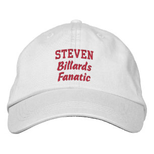 Casquette Brodée Nom personnalisé fanatique Billards