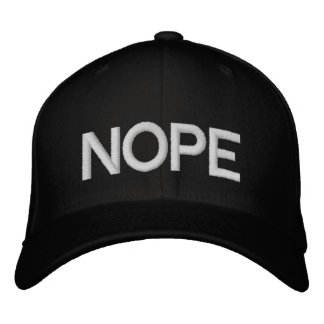 Casquette Brodée Nope