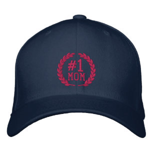 Casquette Brodée Numéro 1 MOM Toutes les Star Laurels Broderie