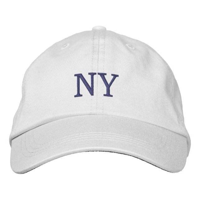 CASQUETTE BRODÉE NY (Devant)