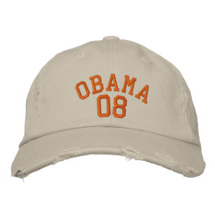 CASQUETTE BRODÉE OBAMA 08