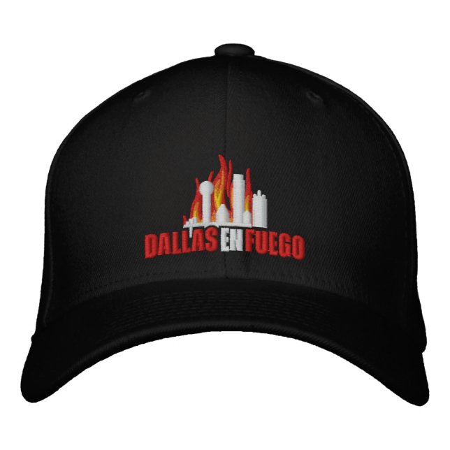 Casquette Brodée Official Dallas En Fuego Hat (Devant)