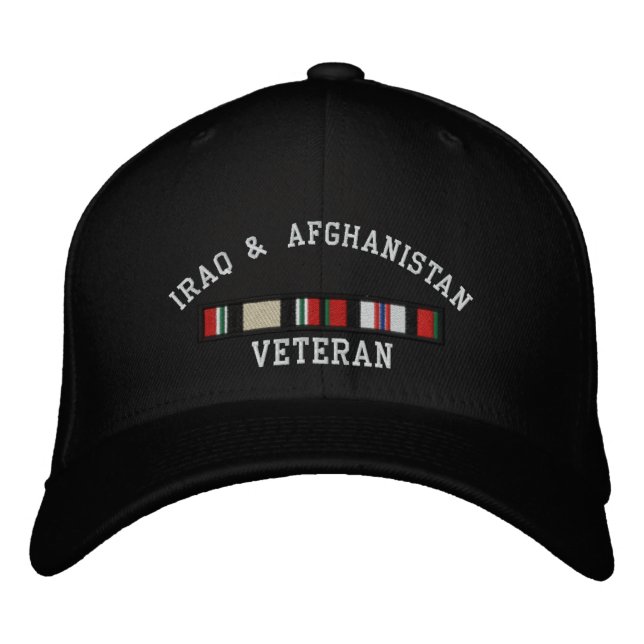 Casquette Brodée OIF et OEF (Devant)