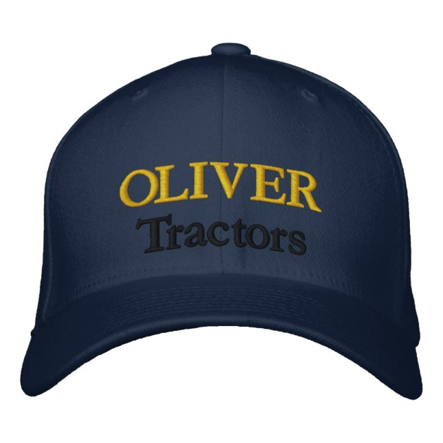 Casquette Brodée Oliver Tracteurs tondeuses à gazon tondeuses (Devant)