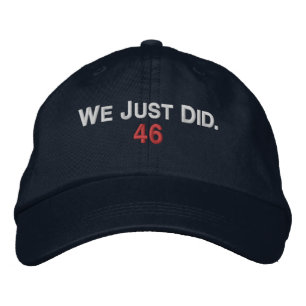 Casquette Brodée On vient de faire la victoire du Président #46 Joe