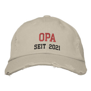 Casquette Brodée    Opaseit - Grand-père allemand