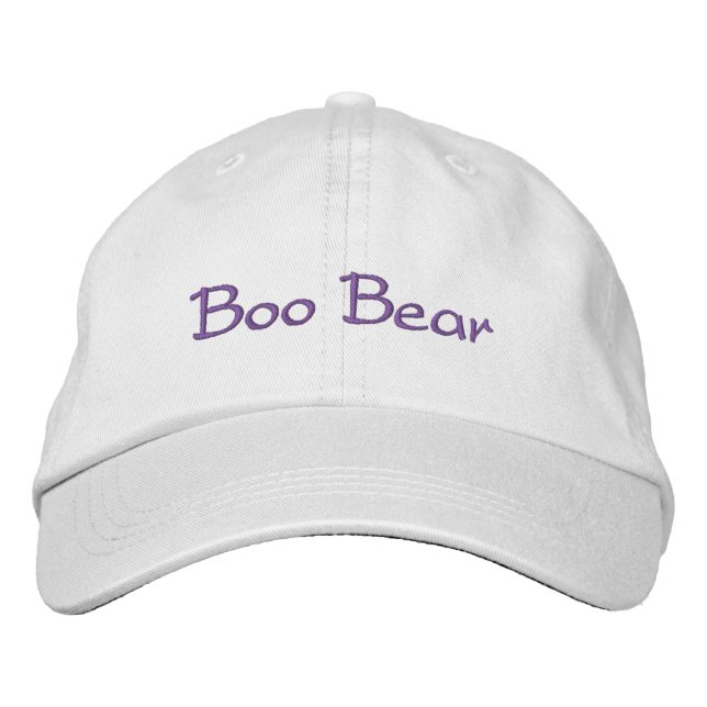 Casquette Brodée Ours (Devant)