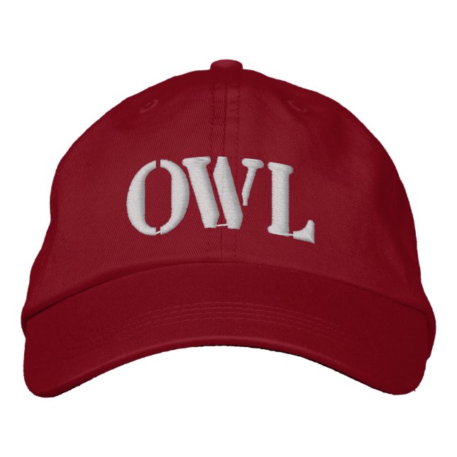 CASQUETTE BRODÉE OWLS (Devant)