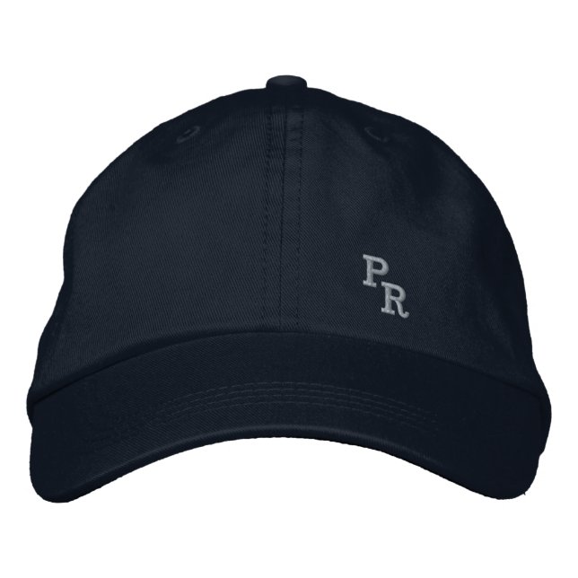 Casquette Brodée P.R. Porto Rico (Devant)
