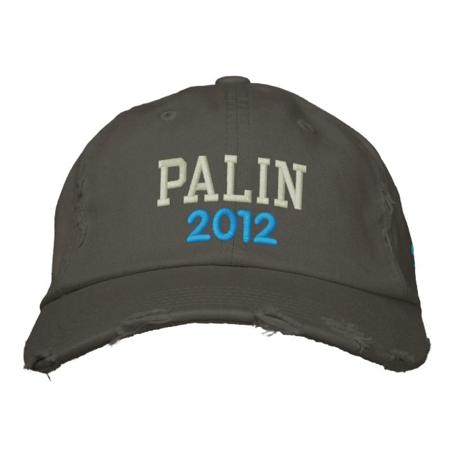 CASQUETTE BRODÉE PALIN, 2012 (Devant)