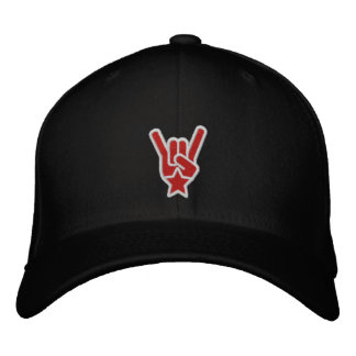Casquette Brodée Panneau rock