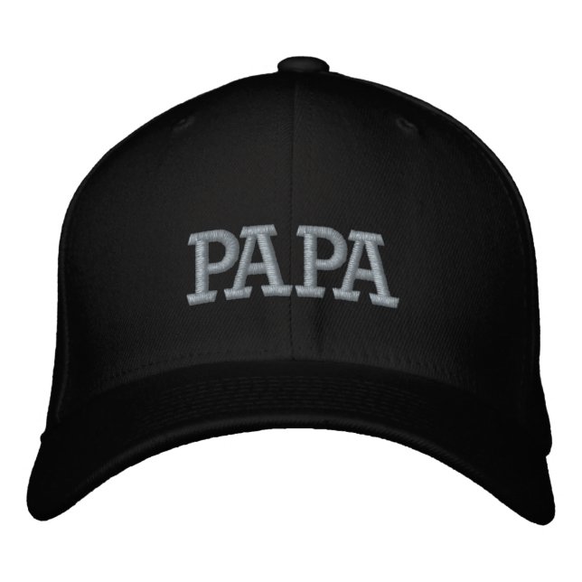 Casquette Brodée Papa (Devant)