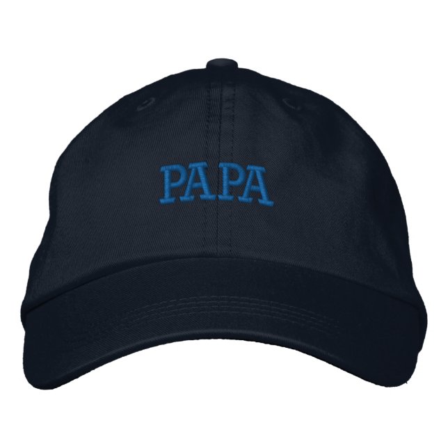 Casquette Brodée Papa (Devant)