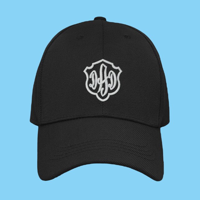 Casquette Brodée Papa Crest Typographie moderne simple Personnalisé (Créateur téléchargé)
