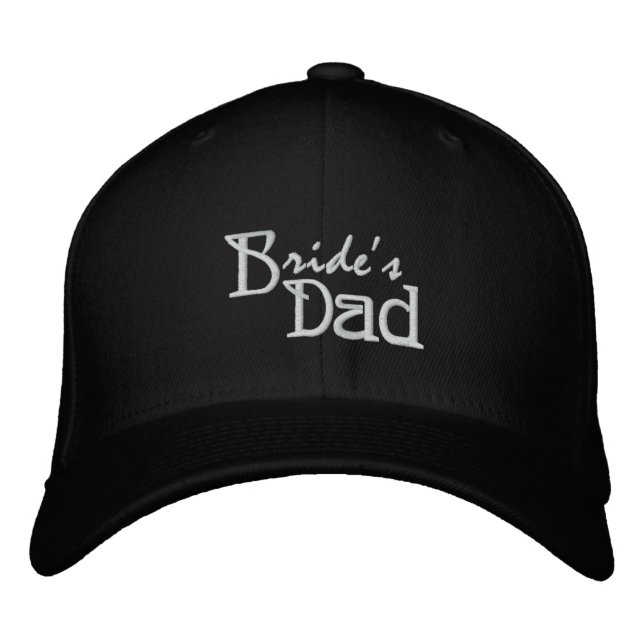 Casquette Brodée Papa de la mariée (Devant)