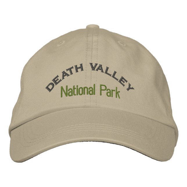 Casquette Brodée Parc national de Death Valley (Devant)
