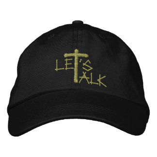 Casquette Brodée Parlons (Jésus)