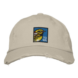 Casquette Brodée Paruline de Townsend.