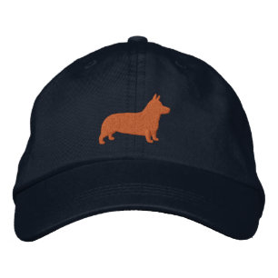 Casquette Brodée Pembroke Welsh Corgi Race Silhouette