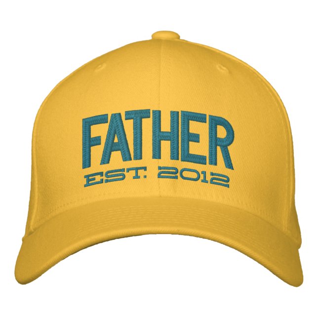 Casquette Brodée Père Etabli 2012 (personnalisable) (Devant)