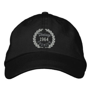 Casquette Brodée Personalized Your YEAR Premium Laurels Embroidery