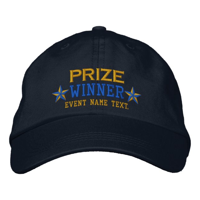 Casquette Brodée Personnalisable Modifier le texte Prix gagnant Bro (Devant)