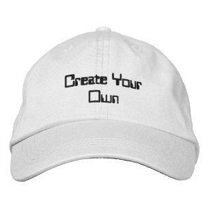 Casquette Brodée Personnalisé Créez votre propre texte de couleur n