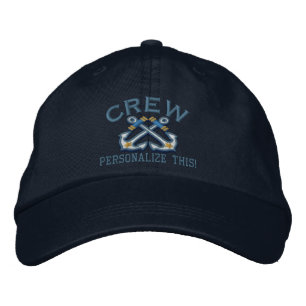 Casquette Brodée Personnaliser Ce Nom Location Crew Nautical