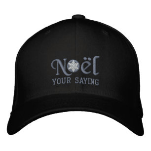 Casquette Brodée Personnalized Noel Snowflake