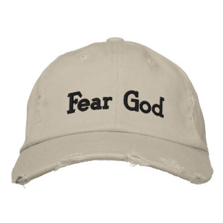 Casquette Brodée Peur Dieu