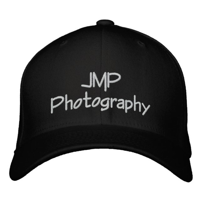 Casquette Brodée Photographie JMP (Devant)