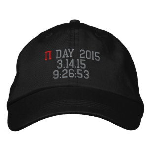 Casquette Brodée Pi Day 2015