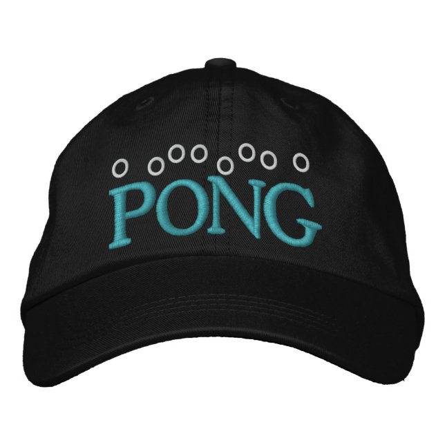 CASQUETTE BRODÉE PING PONG - PONG (Devant)