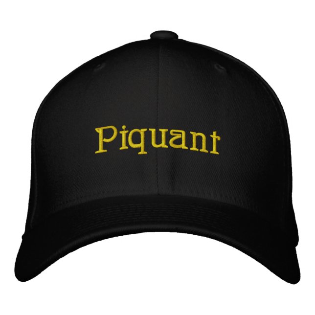 Casquette Brodée Piquant (Devant)