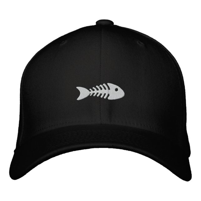 Casquette Brodée Poisson (Devant)