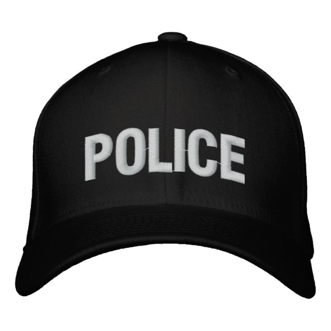 CASQUETTE BRODÉE POLICE (Devant)