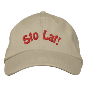 Casquette Brodée Polonais Sto Lat Cute