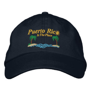 Casquette Brodée Porto Rico Est Le Lieu