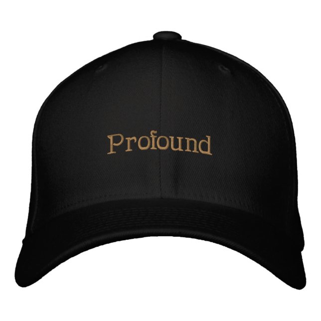 Casquette Brodée Profond (Devant)