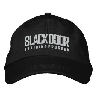 Casquette Brodée Programme de formation Blackdoor (casquette noir)