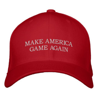 CASQUETTE BRODÉE REFAITES LE JEU AMÉRICAIN