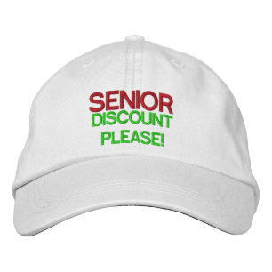 Casquette Brodée Remise Senior S'il vous plaît