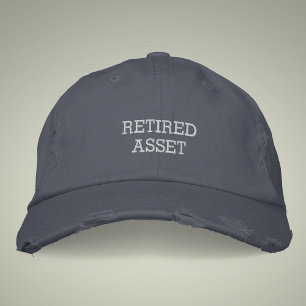 Casquette Brodée Ressource retraitée Style Vintage désorganisé