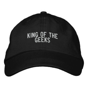 Casquette Brodée Roi des Geek