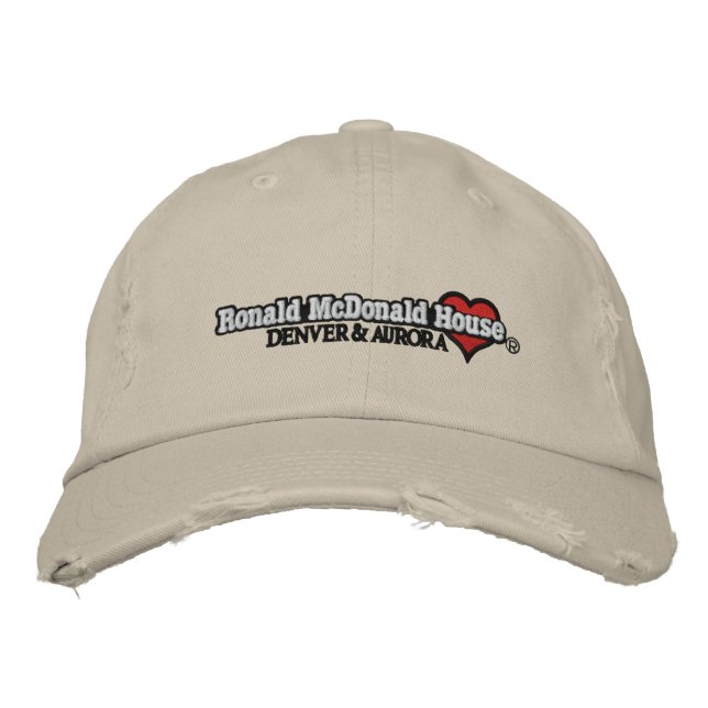 Casquette Brodée Ronald McDonald Heart (Devant)