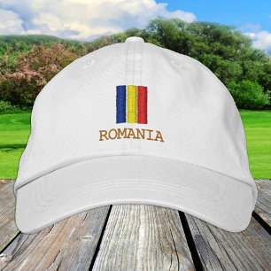 Casquette Brodée Roumanie & Roumanie Drapeau mode / Patriotes