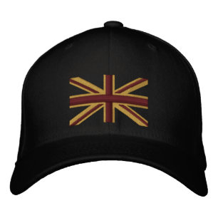 Casquette Brodée Royal Union Jack Drapeau Angleterre Swag Broderie