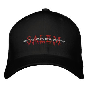 Casquette Brodée Salem Witchcraft Bloody Magie