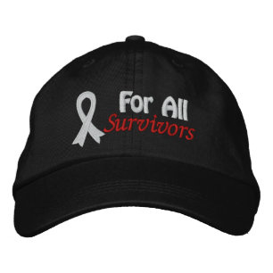 Casquette Brodée Sensibilisation Au Cancer Du Poumon Pour Tous Les