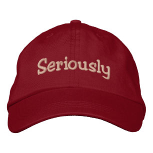 Casquette Brodée Sérieusement